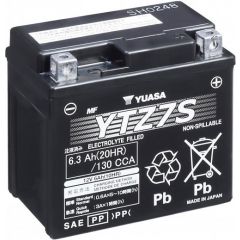 Yuasa Battery AGM maintenance free with acid YTZ7S