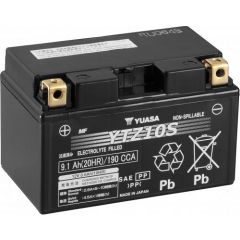 Yuasa Battery AGM maintenance free with acid YTZ10S