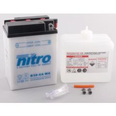 Nitro Battery B38-6A conventional with acid