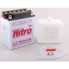 Nitro Battery YB12A-A conventional with acid