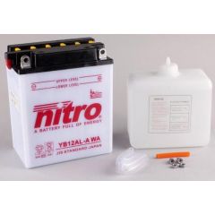 Nitro Battery YB12AL-A conventional with acid