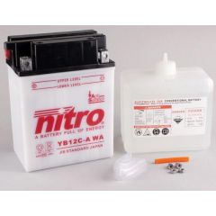 Nitro Battery YB12C-A conventional with acid