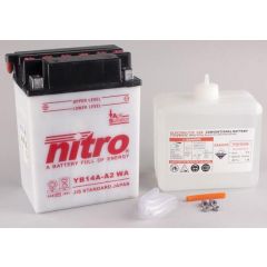 Nitro Battery YB14A-A2 conventional with acid