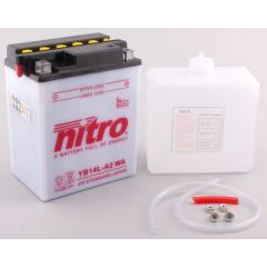 Nitro Battery YB14L-A2 conventional with acid