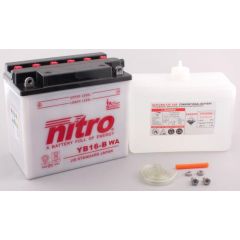Nitro Battery YB16-B conventional with acid