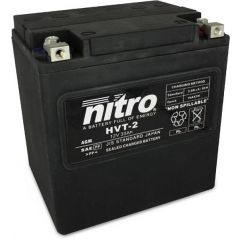 Nitro Battery HVT 02 Harley OE 66010-97 maintenance free