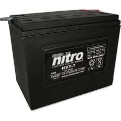 Nitro Battery HVT 07 Harley OE 66007-84 maintenance free