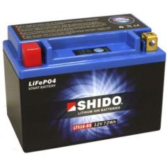 Shido lithium ion battery LTX16-BS