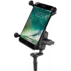 Ram Mounts Stem Mount Short Arm & X-Grip phone holder (RAM-B-176-A-UN10U)