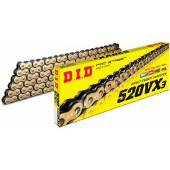 DID Chain Kit 520VX3 Gold & Black 104 ZJ