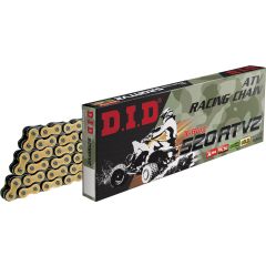 DID Chain 520ATV2 G&B, 100 FJ CLIP