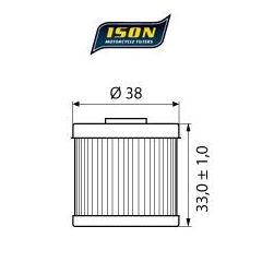 ISON oil filter 116