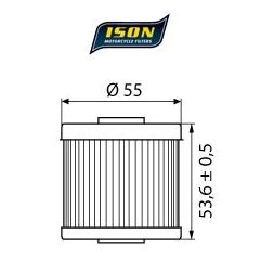 ISON oil filter 123