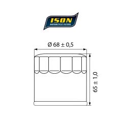 ISON oil filter 138