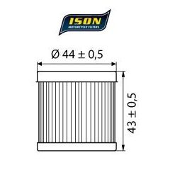 ISON oil filter 139