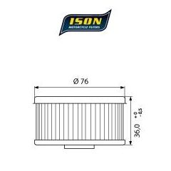 ISON oil filter 144