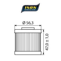 ISON oil filter 151