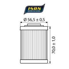 ISON oil filter 152