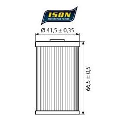 ISON oil filter 155