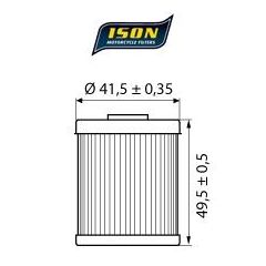 ISON oil filter 157