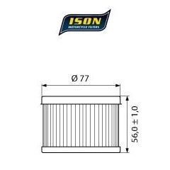 ISON oil filter 401
