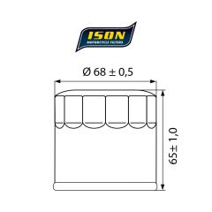 ISON oil filter 553