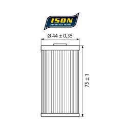 ISON oil filter 562