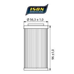 ISON oil filter 564