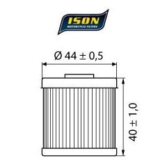 ISON oil filter 566