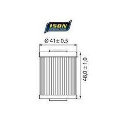 ISON oil filter 651