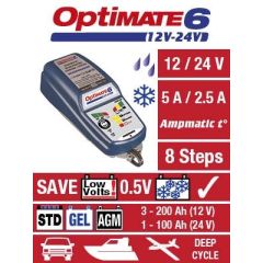 Tecmate Optimate 6 12V-24V battery charger