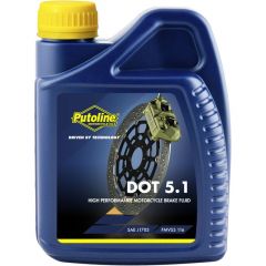 Putoline Brake Fluid (Remvloeistof) DOT 5.1 500ML