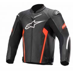 Alpinestars Faster v2 leather motorcycle jacket