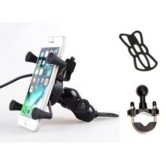 Claw X-Grip Smartphone holder + USB Charger (universal)