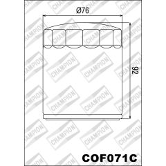 Champion Oil Filter Buel / Harley Davidson COF071C