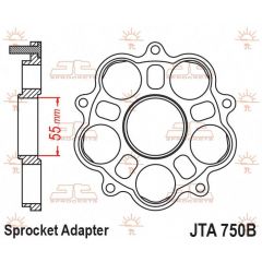 Sprocket Carrier Rear Alu