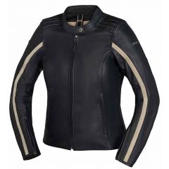 IXS Stripe women's leather motorcycle jacket