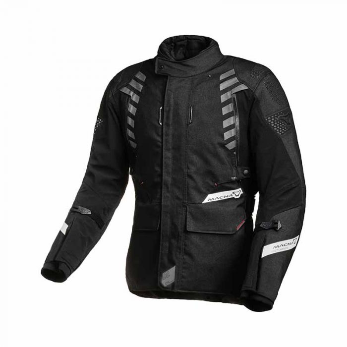 armored textile motorcycle jacket